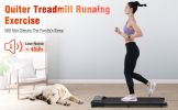 NEW Walking Pad Under Desk Treadmill for Home Office -2.5HP Walking Treadmill With Incline Bluetooth Speaker 0.5-4MPH 265LBS Capacity Treadmill for Wa