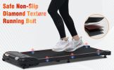 NEW Walking Pad Under Desk Treadmill for Home Office -2.5HP Walking Treadmill With Incline Bluetooth Speaker 0.5-4MPH 265LBS Capacity Treadmill for Wa