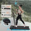 NEW Folding Walking Pad Under Desk Treadmill for Home Office -2.5HP Walking Treadmill With Incline Bluetooth Speaker 0.5-7.5MPH 265LBS Capacity Treadm